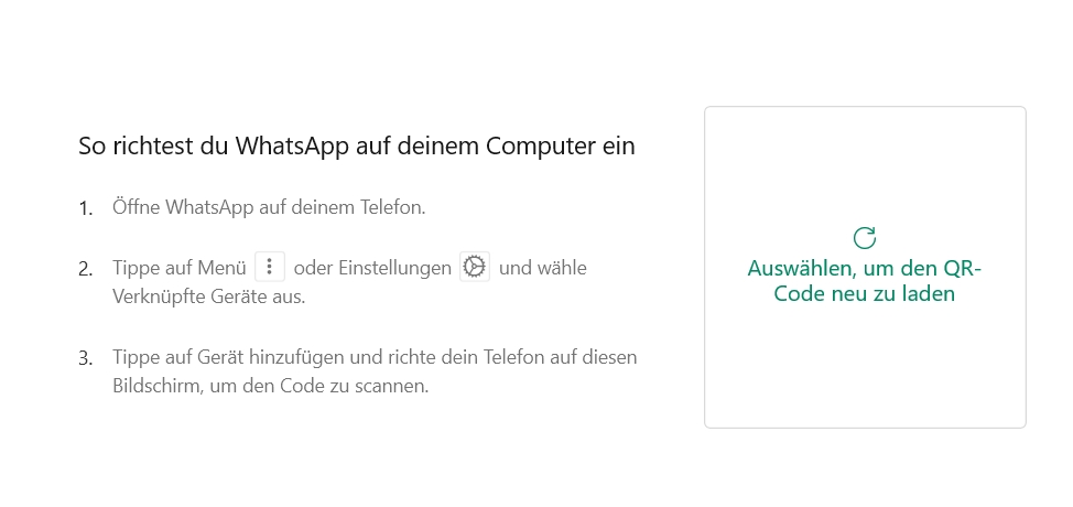 whatsapp windows unerwarteter fehler